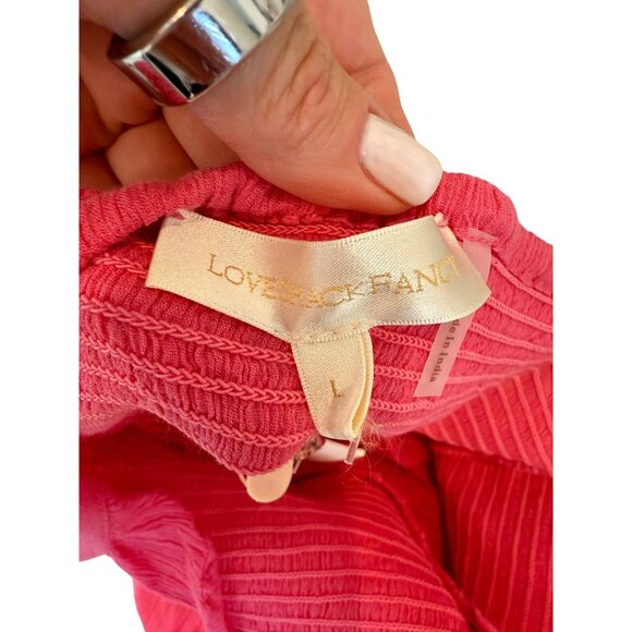 LoveShackFancy Ivella Smocked Mini Dress NWT - Size L - Picture 4 of 11